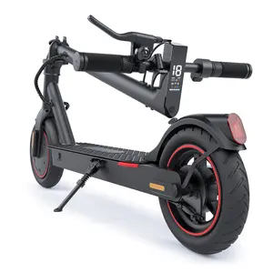 【Summervibes】Adult Electric Scooter 500W Motor 18 MPH Top Speed 8.5'' Tires 21 Miles Range IPX4 Water Resistant Foldable for Adults & Teens Dealsforyou