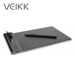 VEIKK S640 Digital Drawing Tablet 6x4 Inch Pen Tablet with 16384 Level Battery-Free Stylus Support Mac/ Windows/ Android for Digital Art/ Online Work/ OSU