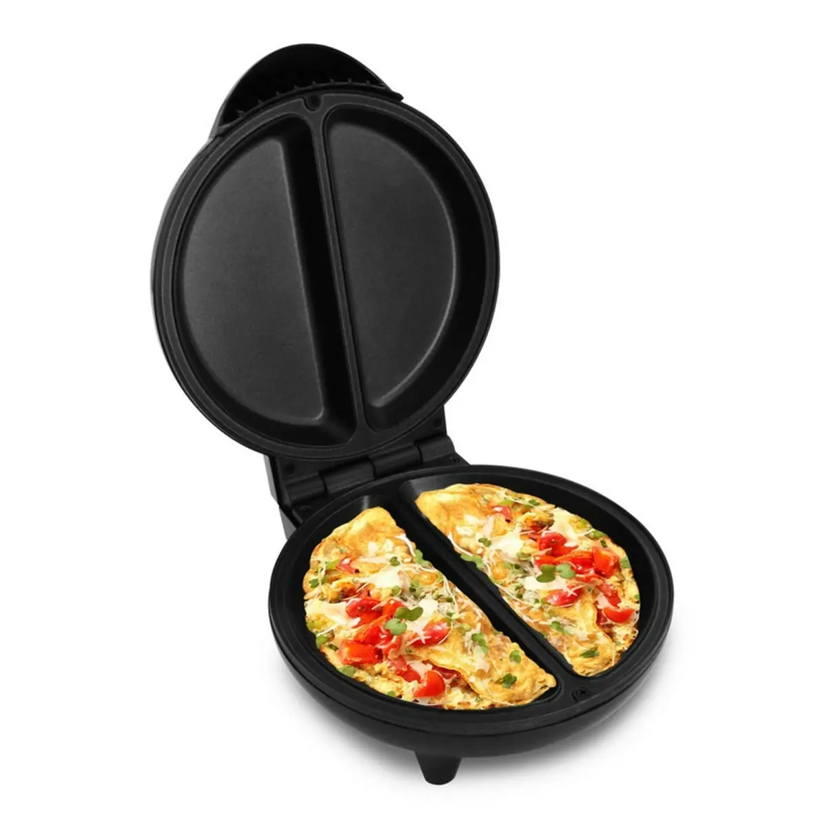 Maximatic EOM055 Elite Dual Omelet & Frittata Maker, Black