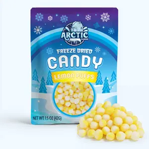 Freeze Dried Lemon Puffs Candies