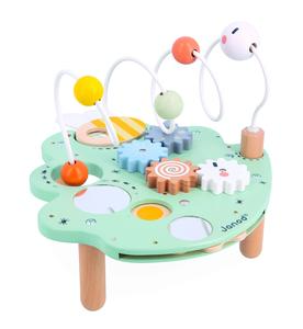 Janod SWEET COCOON - ACTIVITY LEAF for children aged 18 months and up, early-learning toy