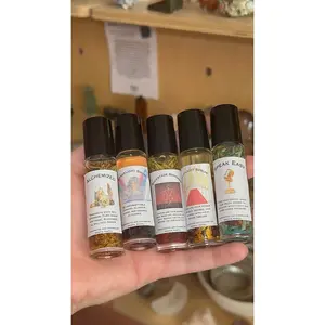 Witches on Tour Roller Ball Ritual Oils - Alchemizes, Halogen Scent, heritage Bark, guest Serum, Speak Easy