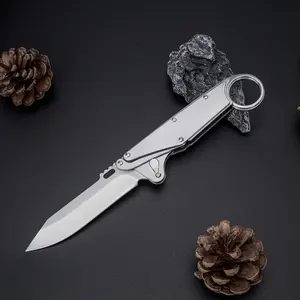 8-inch all steel knife with thickened handle for anti slip use, suitable for peeling and cutting meat in kitchens and restaurants