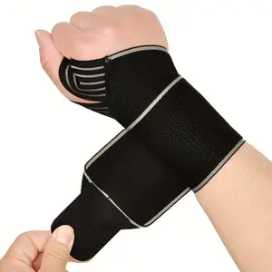 1pc Adjustable Wrist Support Strap Wrist Wraps - Improve Performance During Weightlifting, Sports & Daily Use