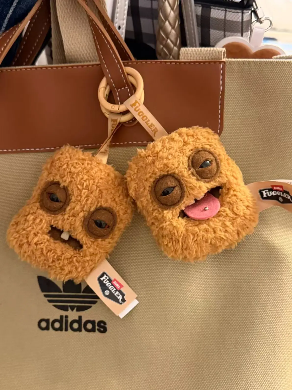 KXX09-"Cute-Tooth Monster" Ugly-Cute Chicken Nugget Series Plush Toys