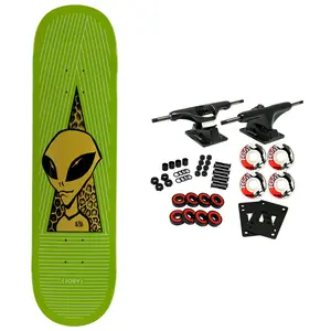 Alien Workshop Skateboard Complete Joey Guevara Visitor Gold 8.25" x 32.25"