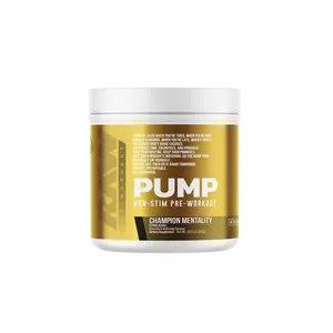 RAW Pump Non-Stim Pre Workout Powder – Nitric Oxide & Muscle Pump Formula – Non-Stimulant Pre Workout with Citrulline, Nitrosigine & Agmatine – 30 Servings