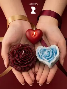 [Buy 1 Get 3 Free ] 107.6℉ Low Temp 3‑Pcs Body-Safe Skin-Friendly Candle 230g Large Strawberry Black Cherry Long Lasting Burn Perfect For Anniversaries & Romantic Dating Surprises
