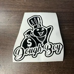 Dough Boy Car Decal Sticker for Automotive Windows and Body Panels Vinyl Quality