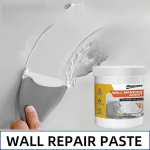 Doeyvose Wall Repair Paste, Waterproof Easy-To-Use Plaster, Floor Filler & Adhesive, Ideal for Home Renovation, Durable and Long-Lasting Solution, Quick Dry Adhesive