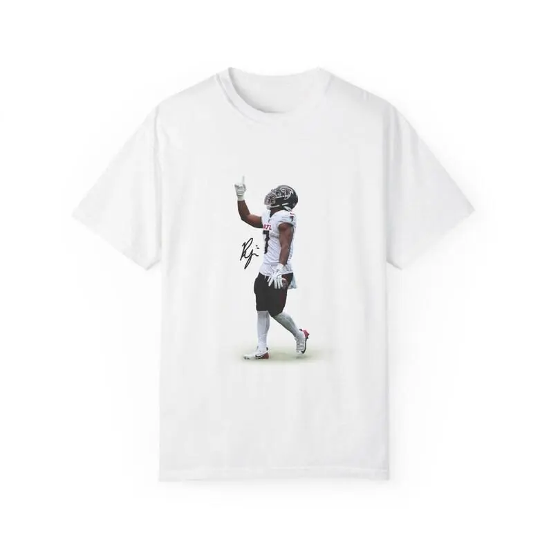 Bijan Robinson V2 Football Shirt, Vintage 90s Graphic Style Bijan Robinson Shirt Fashion Cotton, Full Colors, Full Sizes, For Men, For Women