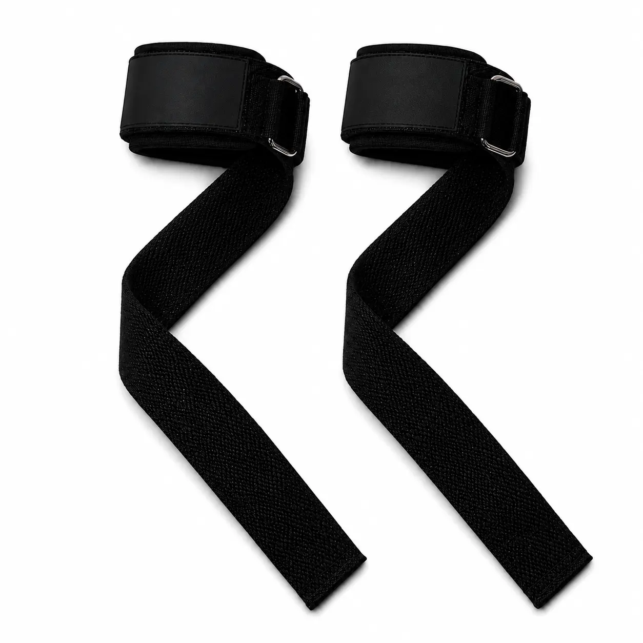Lifting Straps with Metal Ring - Padded Wrist Straps for Lifting, Deadlifts, Rows, Gym Strength Training