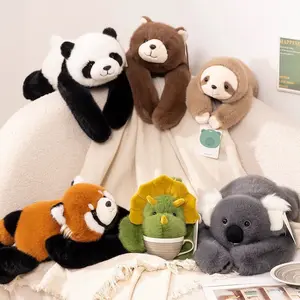 Panda Sloth Koala Plush Toy Soft Cuddly Stuffed Animals for Kids and Collectors Adorable Characters Perfect Gift