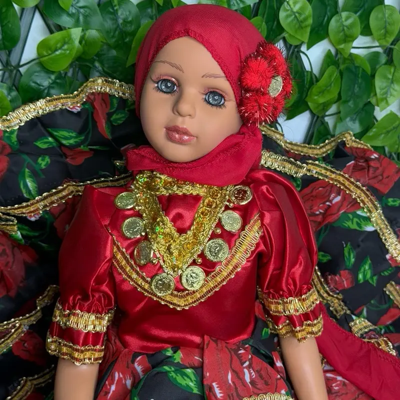 Gypsy Doll - Red Santería, Ifa, Osha, Palo Ritual Figurine