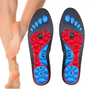 Magnetic Massage Insoles - Comfortable EVA Cushioning, Suitable for Men and Women, Enhances Foot Support, 1 Pair Footwear Shoe soles Bedroom Active