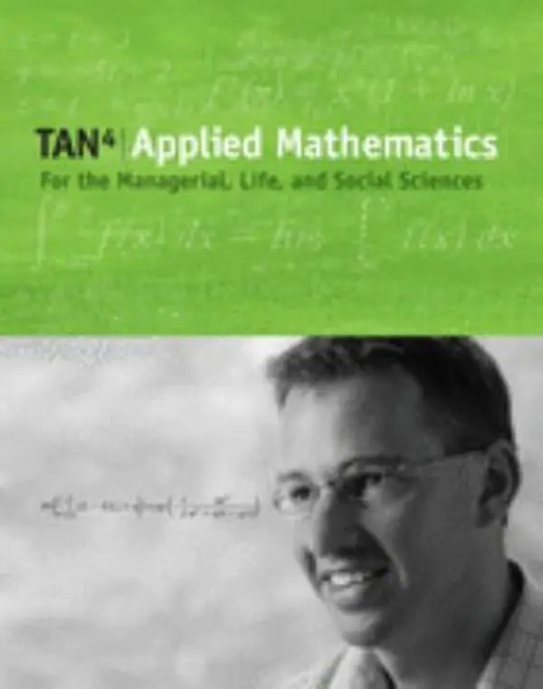 USED Book - Applied Mathematics for the Managerial, Life, and Social Sciences (with CD-ROM and iLrn™ Student Tutorial, Personal Tutor Printed Access Card) (Available Titles CengageNOW) by Soo T. Tan (Hardcover) - english