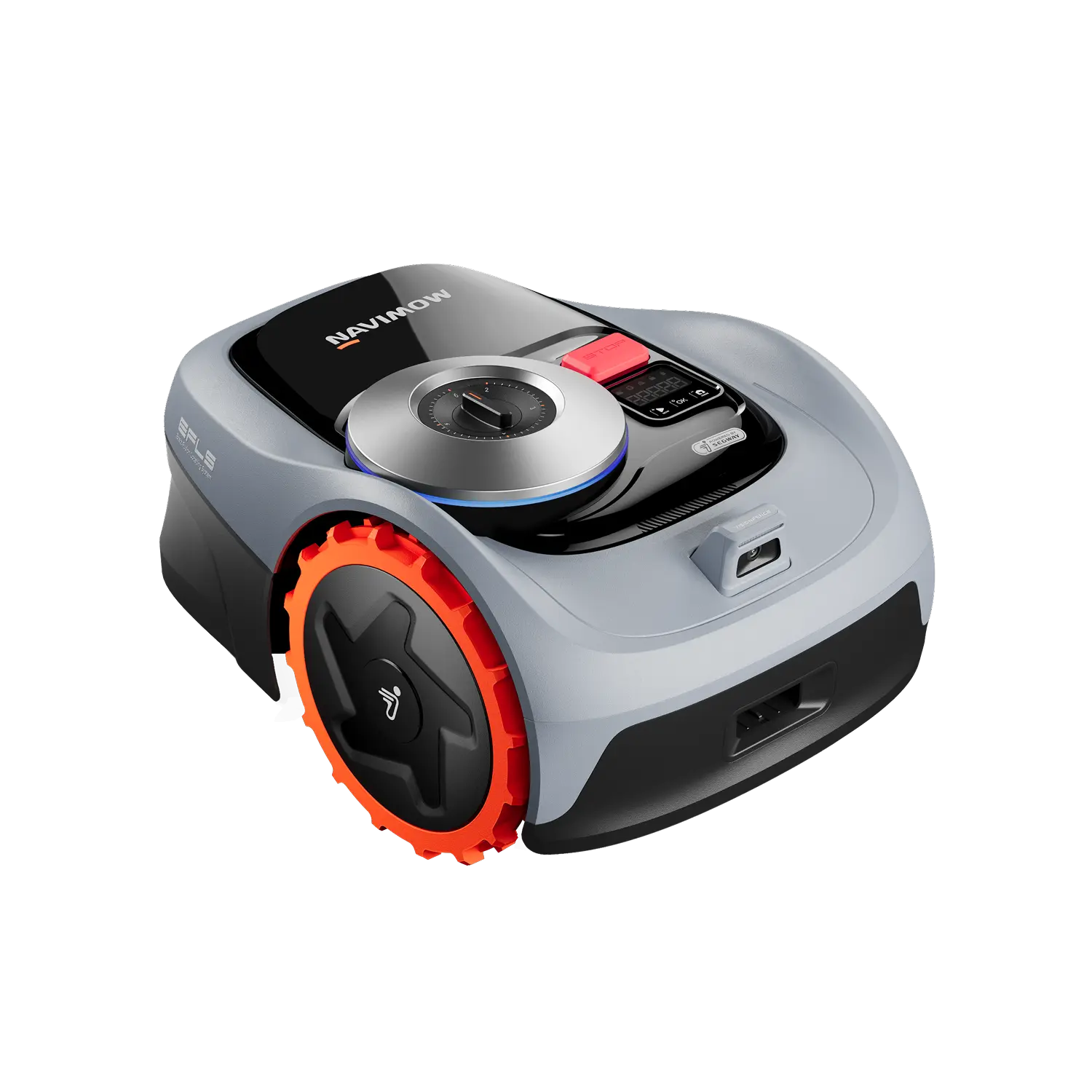 Navimow i105 Robotic Lawn Mower - 0.125 Acre Coverage, Visionfence Image Obstacle Avoidance, AI-Assisted Mapping, App Control, Manual Cutting Height Adjustment, Garden Grass Trimmer (Tools & Hardware), Navimow Lawn Mower