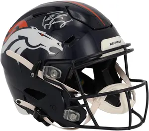 Peyton Manning Denver Broncos Autographed Riddell Speed Flex Authentic Helmet - Fanatics Authentic Certified
