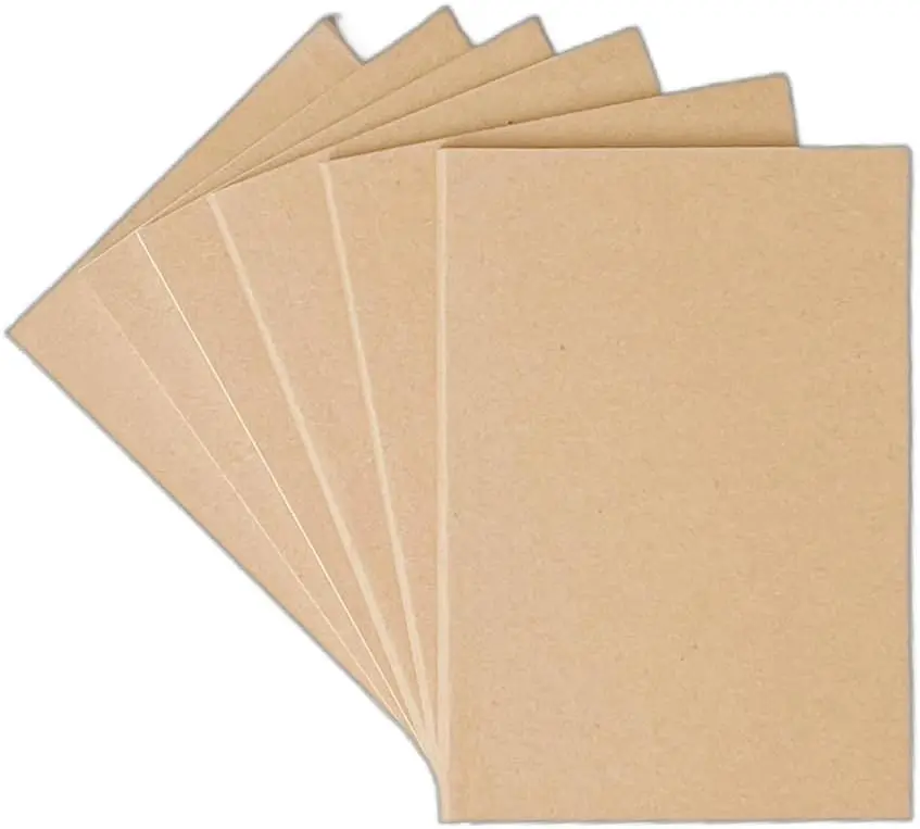 6-Pack Compact Minimalist Soft Cover Mini Notebooks (4.375x3.125 in) - Office Stationery Writing Set for Journal, Meeting, Study Use