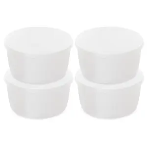 Crownful 2/4PCS Ice Cups Accessory for Shaved Ice Machine
