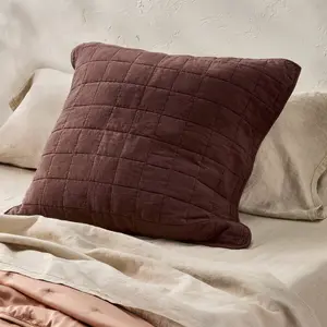 Heavyweight Linen Blend Quilt Sham - Casaluna