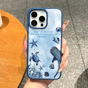 Premium Magnetic Case for iPhone11/12/13/14/15/16/17/promax Divine Sea MagSafe Ready,Anti-Fall,Ultra-Thin Design|Perfect for Everyday Use