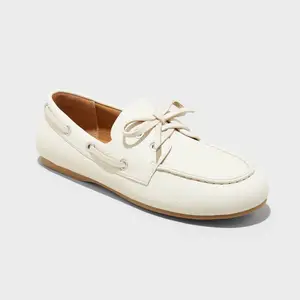 Women's Midge Boat Shoe Flats with Memory Foam Insole - Universal Thread