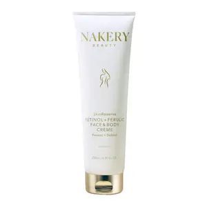 Nakery SkinReserve Retinol + Ferulic Shea Moisturizer, Hydrating Face & Body Cream for Body Care