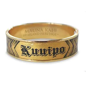 Mauna Kai Kuuipo- Gold Bangle