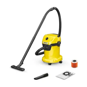 Karcher WD 3 Multi-Purpose 4.5 Gallon Wet/Dry Shop Vacuum