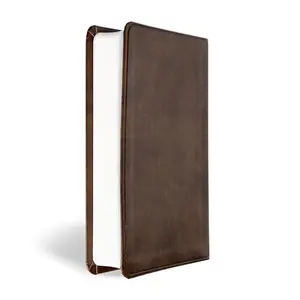 CSB Compact Bible, Value Edition, Brown LeatherTouch, Red Letter, Presentation Page, Full-Color Maps, Easy-to-Read Bible Serif Type Imitation Leather