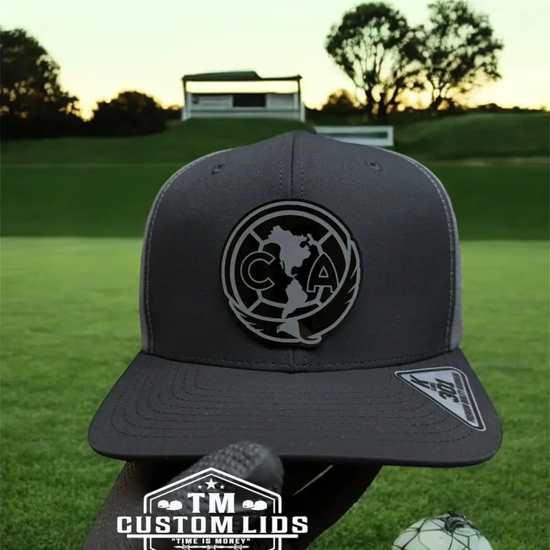 Club América Tri Campeón Black SnapBack Baseball Cap - Men's Premium Polyester Hat, Comfortable Relax Fit Sports Cap, Ideal Gift for Fans, Black Hats, Polyester Hats