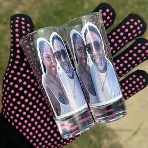 Custom Shot Glass - Talk 40 to 1 Edition - Drinkware with Black Gloved Packaging