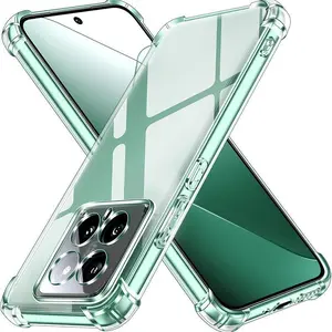 Airbag Clear Shockproof Soft Case For Xiaomi Mi 17 Pro Max 15T 15 14 14T 13 13T 12 12T 11 11T Lite Pro Ultra Thin Cover Case