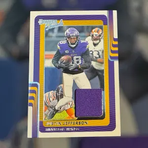 2025 Panini Donruss - Donruss Threads Justin Jefferson #DTH-JJN (MEM)