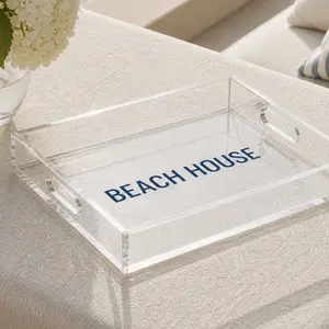 MONOGRAMMED ACRYLIC TRAY MONOGRAMMED ACRYLIC TRAY