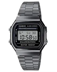 Casio A168WGG-1A Digital Watch Black Gold Tone Casio A168WGG-1A Digital Watch Black Gold Tone