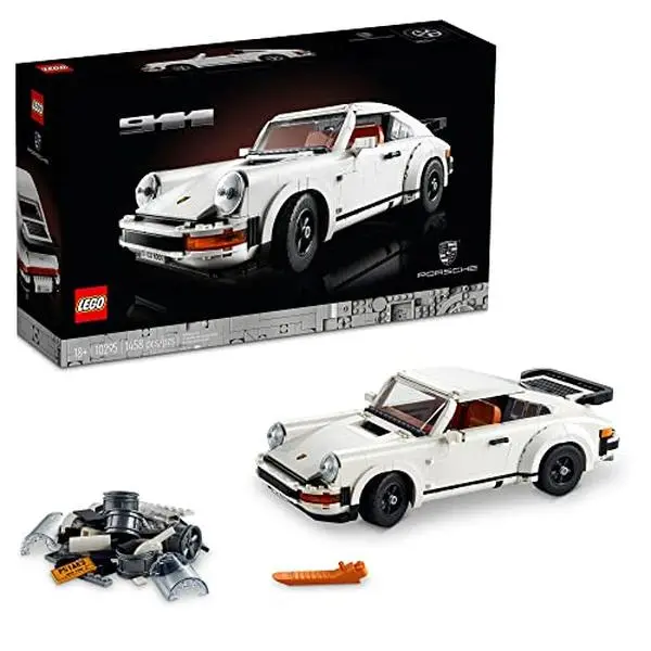 LEGO Icons Vehicles Porsche 911 10295 Collectible Building Set for Ages 18+ Featuring Detailed Design and Authentic Porsche 911 Specifications