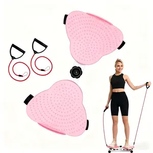 Adjustable Waist Twister with Exercise Bands – Low-Impact Full-Body Workout for Daily Twist and Core Ab Machine auto mode