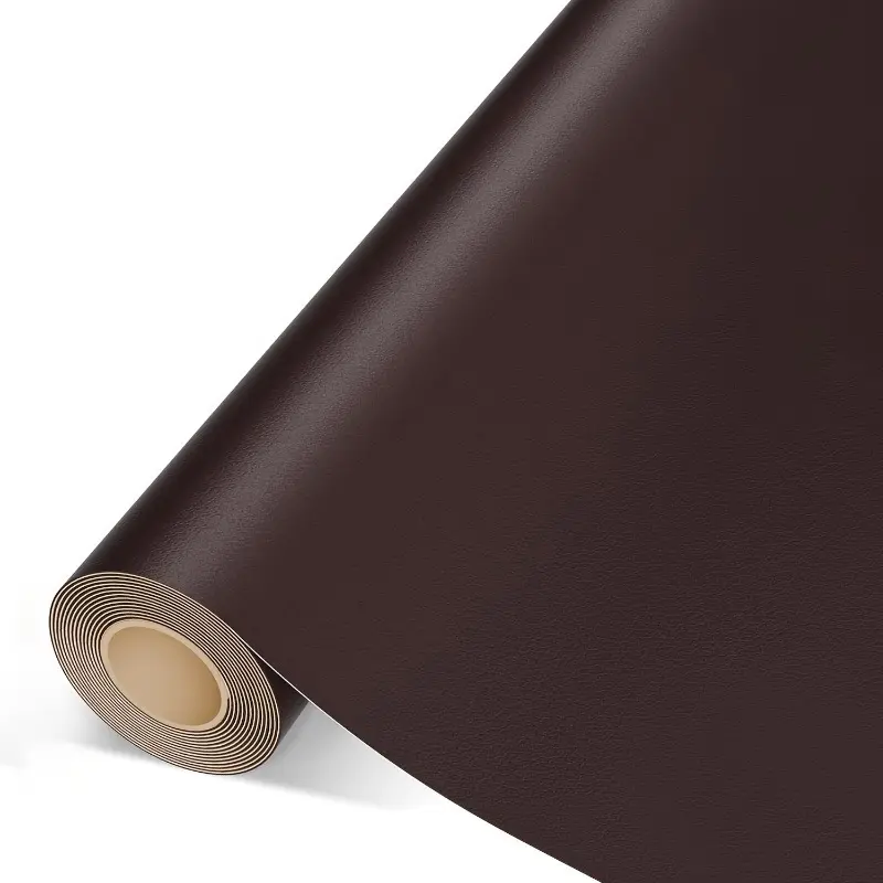 DIY Repair Kit Self-Adhesive PU Leather Patch for Sofa Car Seat Chair Shoes, Easy Application Smooth Surface Restore, Available in Light Dark