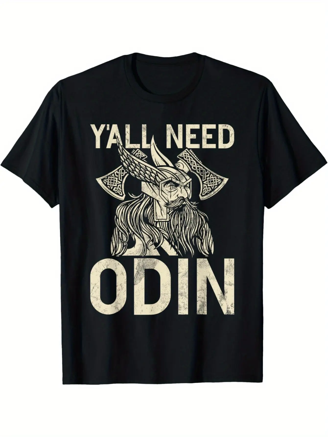 Odin Viking T-Shirt for Everyone, Comfortable Crew