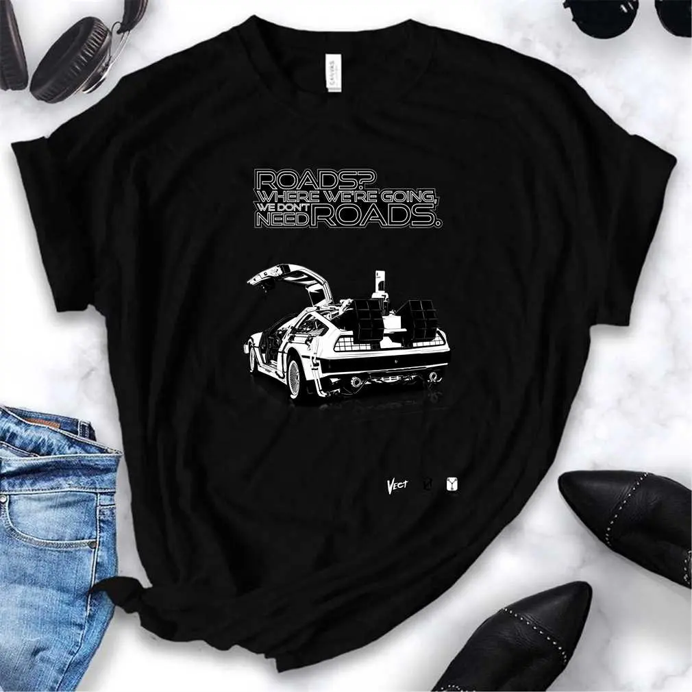 Delorean Vector (1) T-Shirt