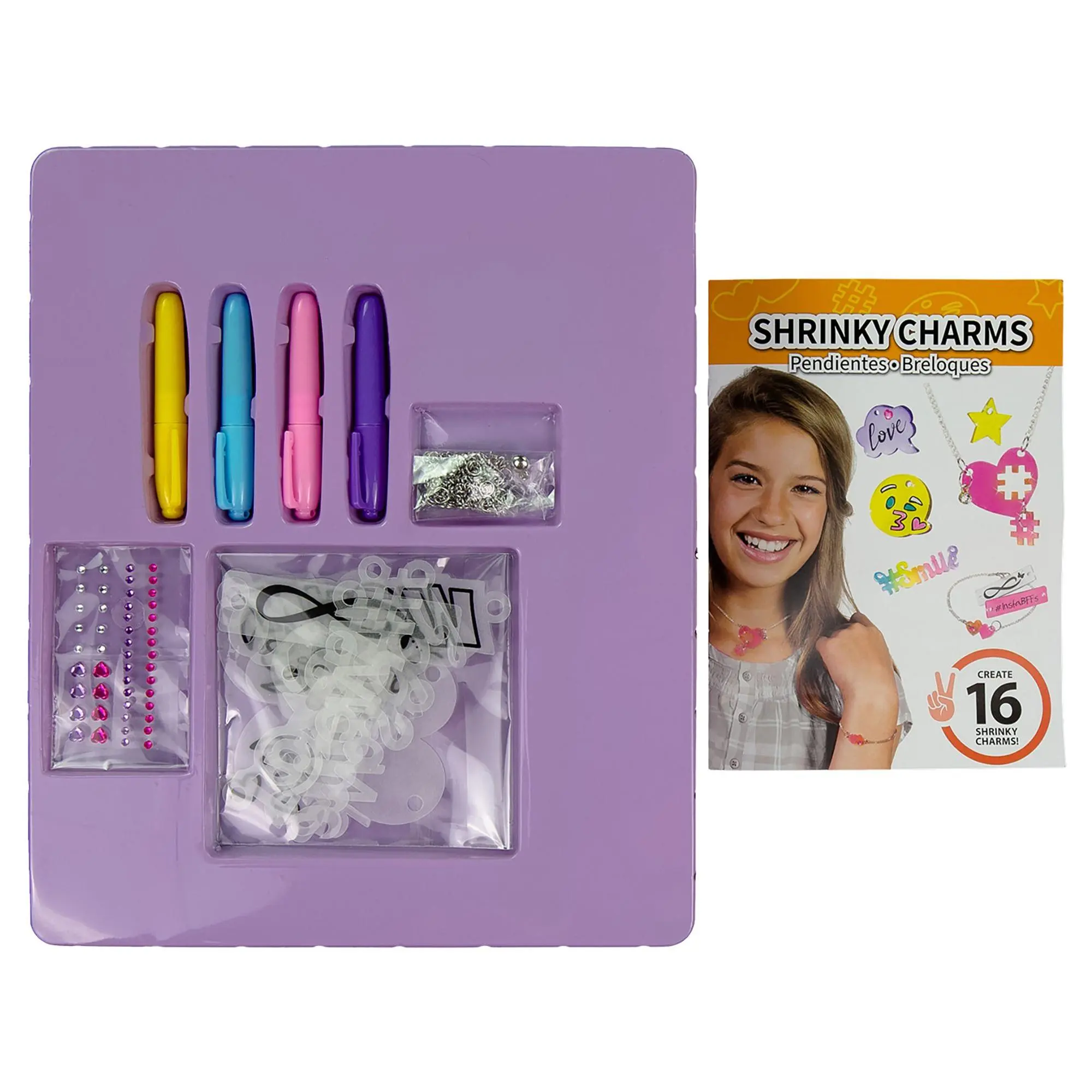 Style Me Up Shrinky Charms Kids Crafting Kit