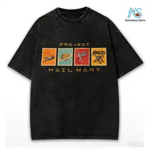 Custom Erid Planet Project Hail Mary Embroidered Sweatshirt, Vintage Rocky Amaze T-shirt, Sci-fi Fantasy Bookish Sweater, Book Lovers Gift