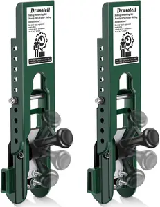 RDS SCM Premium Siding Installation Tools Compatible with 5/16-Inch Fiber Cement Siding, Enhanced Siding Mounting Kit with Adjustable Reveals, Durable Lap Siding Gauge Made of High-Strength Polycarbonate Body, Green