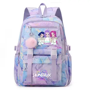 2026 New KPOP Witch Hunters Movie Print Backpack Campus School Bag