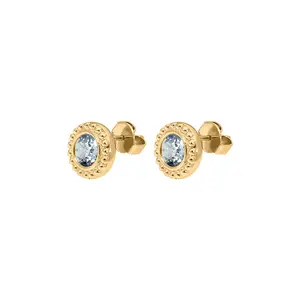 QUDO Gold Ghiare Earring Studs