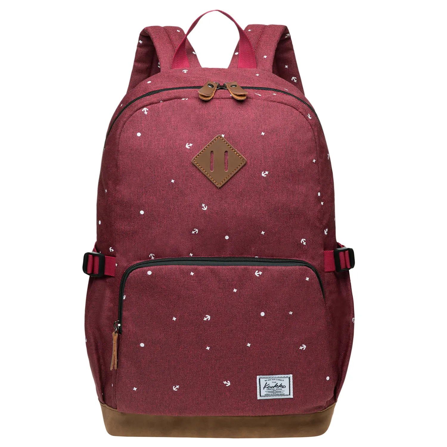 KAUKKO Elegant College School Backpack Women Daypacks, K1005-3