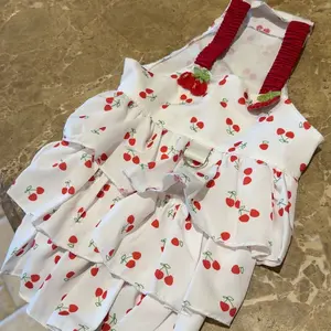 Cute Ins Style Summer Princess Dress for Cats and Small Dogs, Thin Breathable Pet Skirt for Teddy, Bichon and Pomeranian, Puppy Clothes