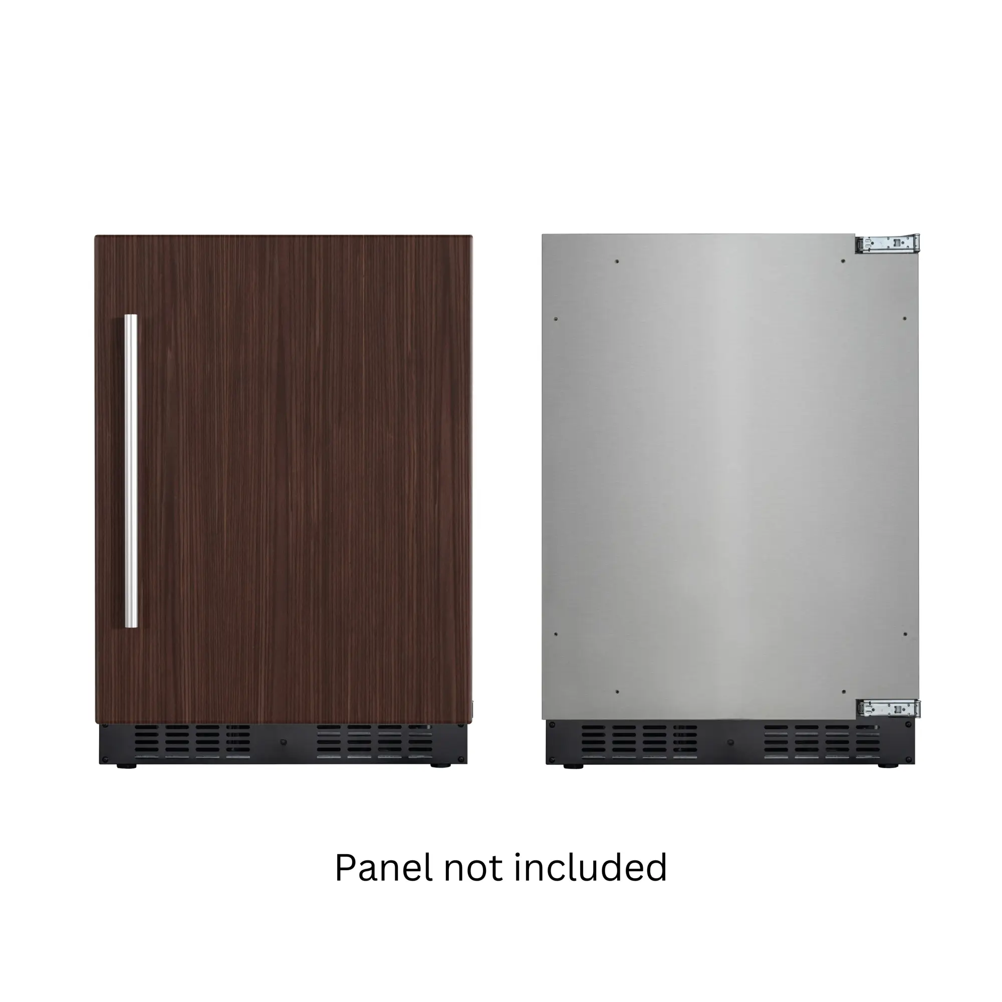 24 in. Panel Ready Compact Refrigerator - 5 cu. ft., Black (KM-BIR5C-PR) with 36-43°F Temperature Range, Door Ajar Alarm for Kitchen & Living Area